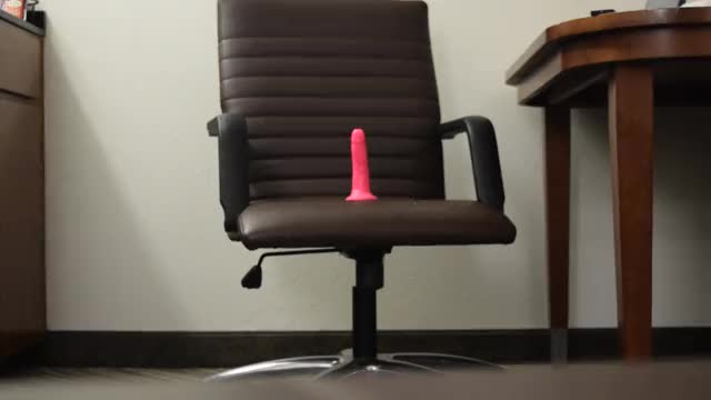 I use a small pink dildo to warm up for my larger one. One day, I’ll try a real