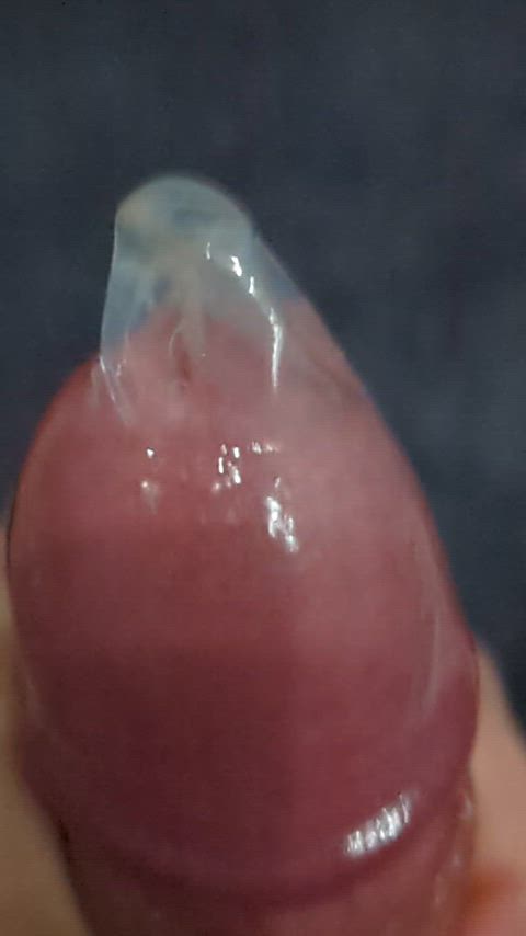 condom cum penis foreskin gif