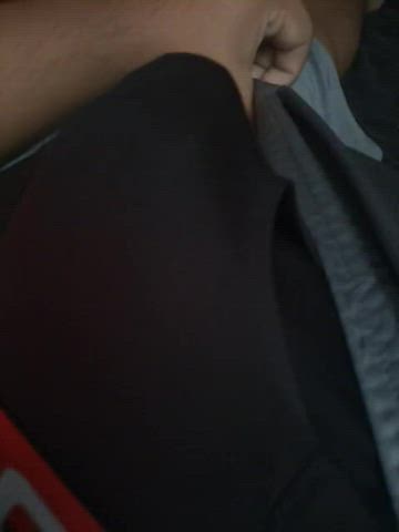bulge cock throbbing gif