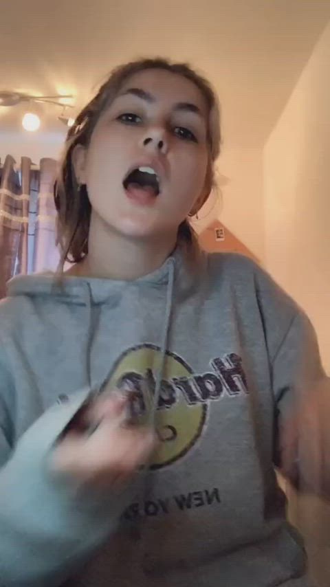 big tits halloween tiktok gif