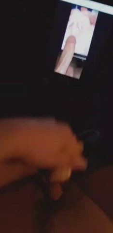Since I get to see all of you cum, it's only fair you get to see me ?