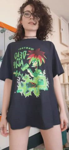 big tits emo goth natural tits pussy teen tiktok titty drop white girl gif