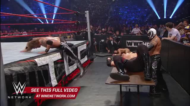 WWE Network: Edge vs. Kane vs. Rey Mysterio vs. Alberto Del Rio: WWE TLC 2010