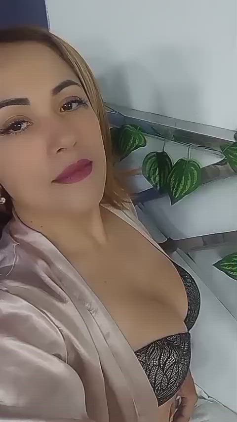 latina lingerie milf sensual gif
