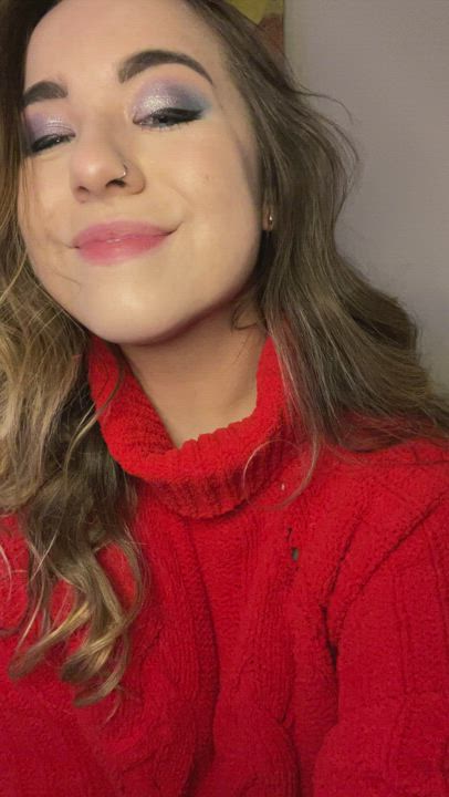 wanna feel how soft my sweater is?