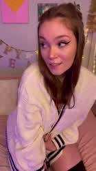 Big Tits NSFW Naked Natural Tits Nude Pussy Striptease TikTok gif