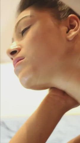 face smothering indian model gif