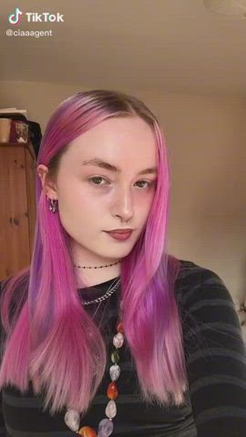 babe belly button ciara cute petite pink real sexi barbie teen tiktok gif