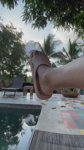 You're ready for some foot worshiping?