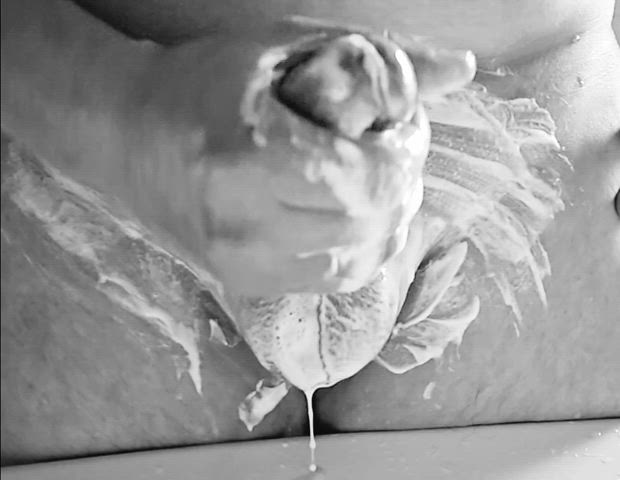 amateur bath bathroom big dick cock cum cumshot cute homemade male masturbation masturbating