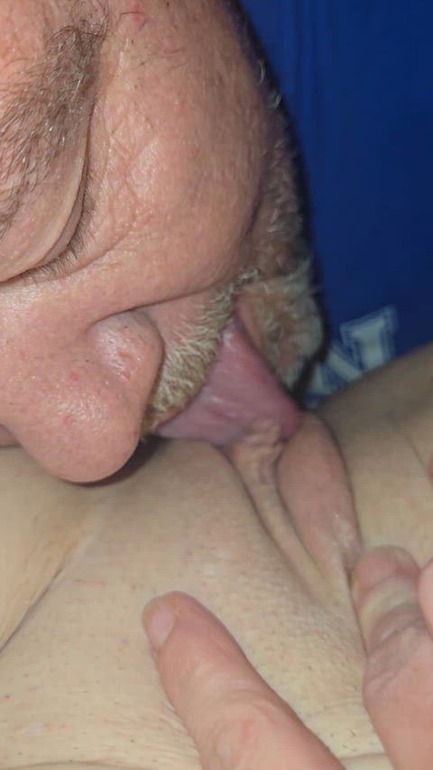 clit cunnilingus fupa husband moaning pussy licking pussy lips real-couples gif
