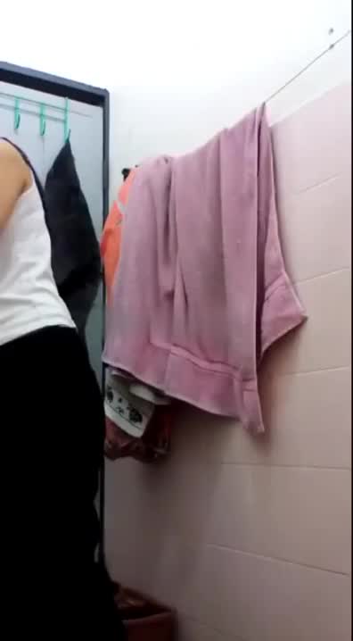 Hijab Girl Strips