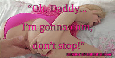 cum daddy fingering gif