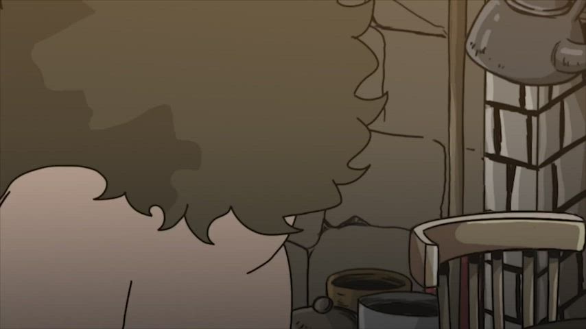 Big Dick Cumshot Facial NSFW Size Difference gif