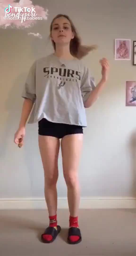 ? Hot Tiktok Sexy Babes Naked Thots +18 +60k - socks and sliders stay ON [f21]
