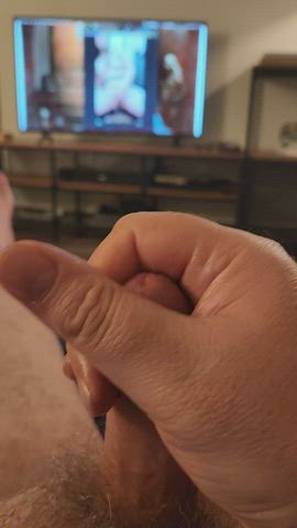 cock jerk off male masturbation masturbating penis tribute gif