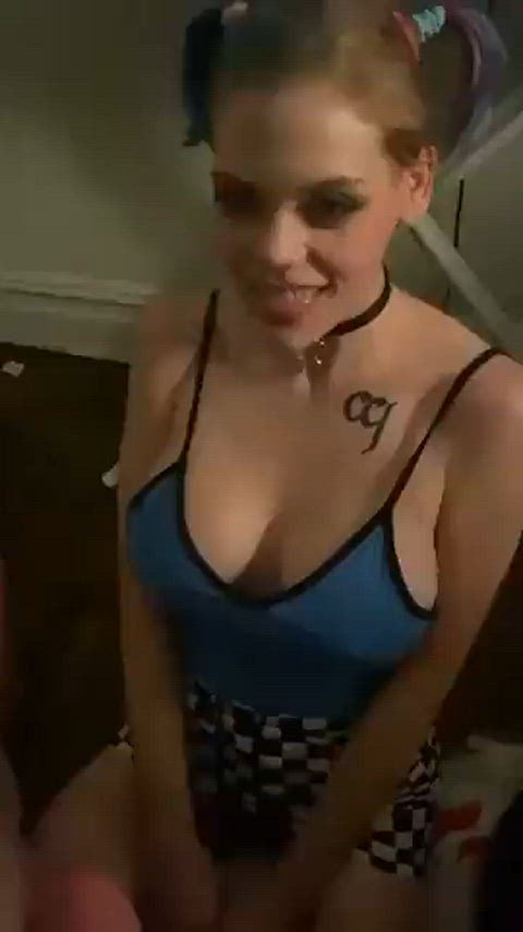 big tits amateur blowjob big dick gif