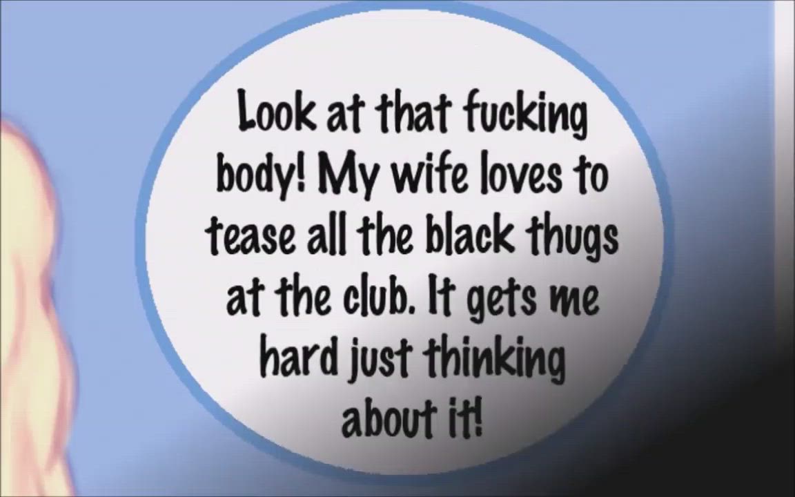 Animation BBC Blonde Dirty Talk gif