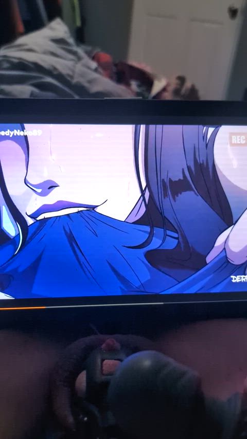 beta caged chastity multiple orgasms ruined orgasm small cock small dick gif