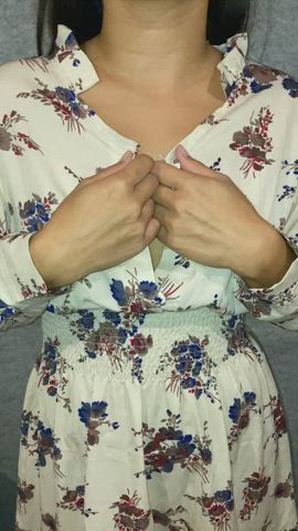Would you cum all over my Asian Tits?