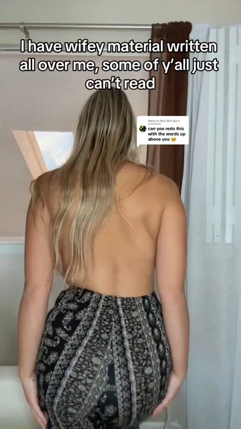 ass big ass big tits huge tits natural tits sideboob gif