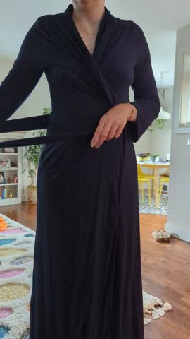 amateur homemade milf real couple redhead robe gif