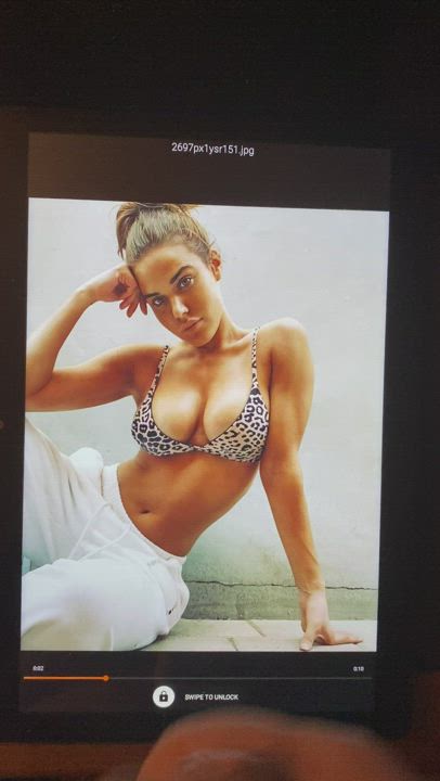 Blasting Lana’s tits