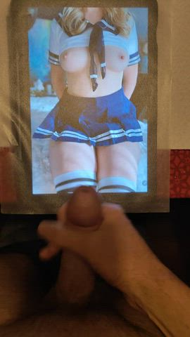 cock cumshot tribute gif