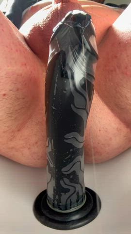 anal ass asshole dildo huge dildo prostate massage sissy sissy slut suction dildo