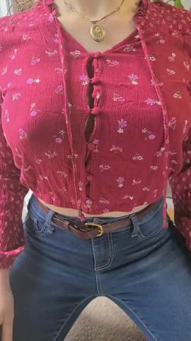 big tits tits titty drop gif
