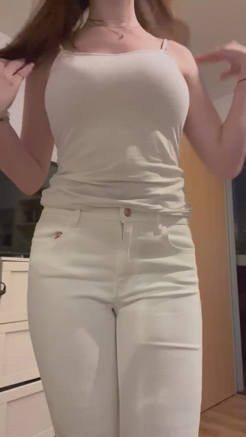 big tits nsfw teen gif