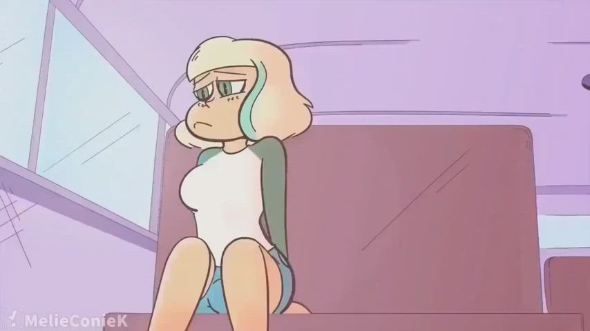 Animation Cum Public gif