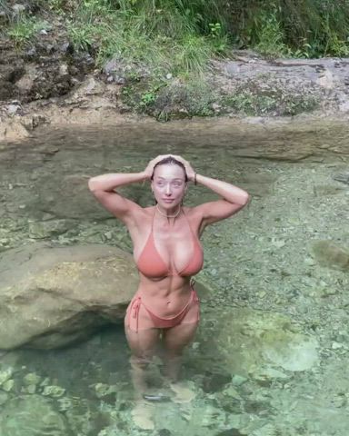 boobs model tits gif