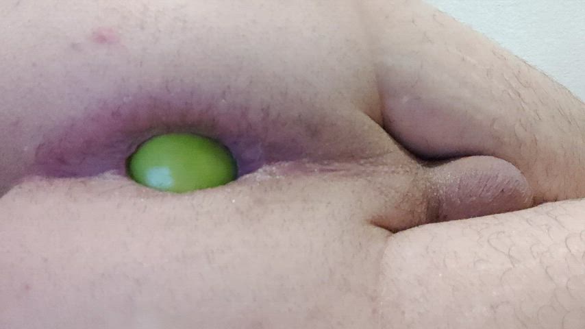 anal anal play ass ass spread asshole food fetish gape object insertion stretching