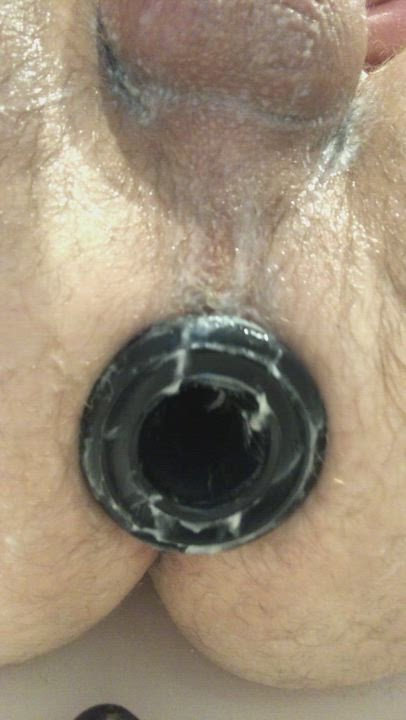 I think I used just about enough lube!