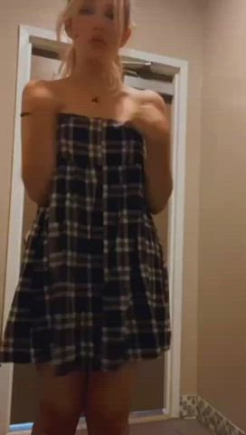 Boobs Flashing OnlyFans Teen gif