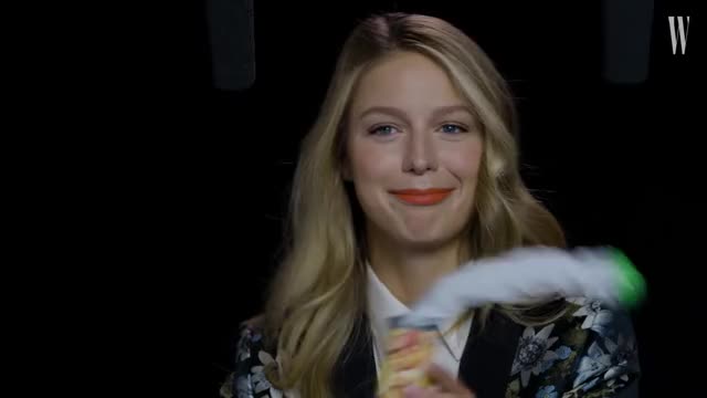 Supergirl Melissa Benoist Explores ASMR with Wonder Woman Bracelets and Catwoman