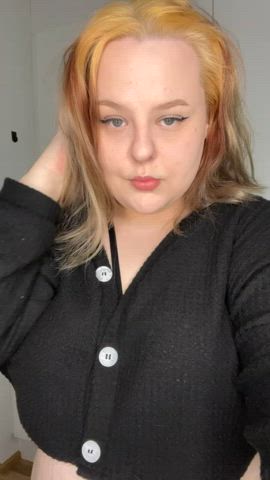 bbw big tits teen gif