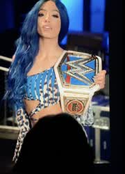 Sasha Banks Cumshot