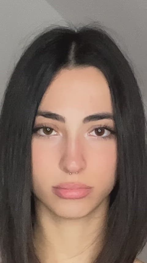 italian teen tiktok tongue gif