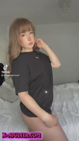 18 years old anime bbc boobs booty interracial redhead solo tiktok gif