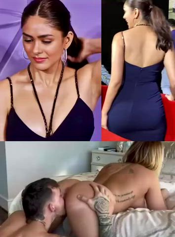 Want Mrunal Thakur's meaty juicy ass as my Lunch