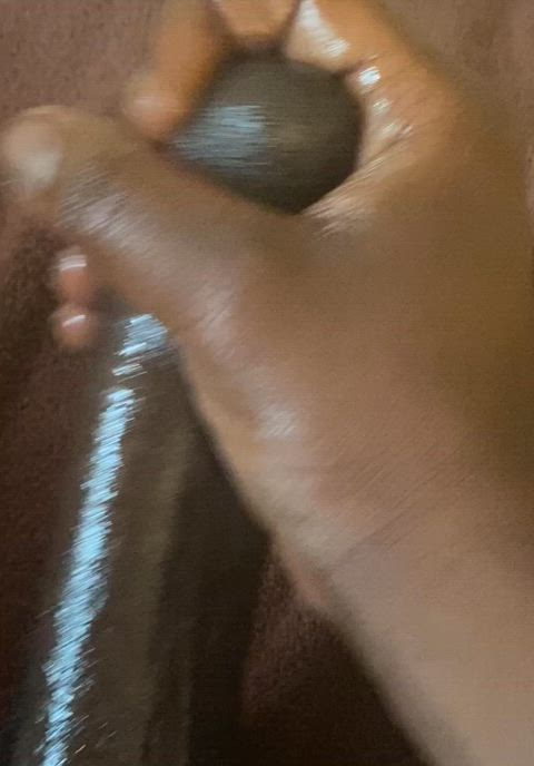 bbc big dick cock cum cumshot jerk off male masturbation masturbating oil solo gif