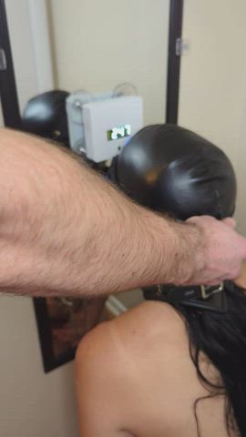 Ring-gagged exercises