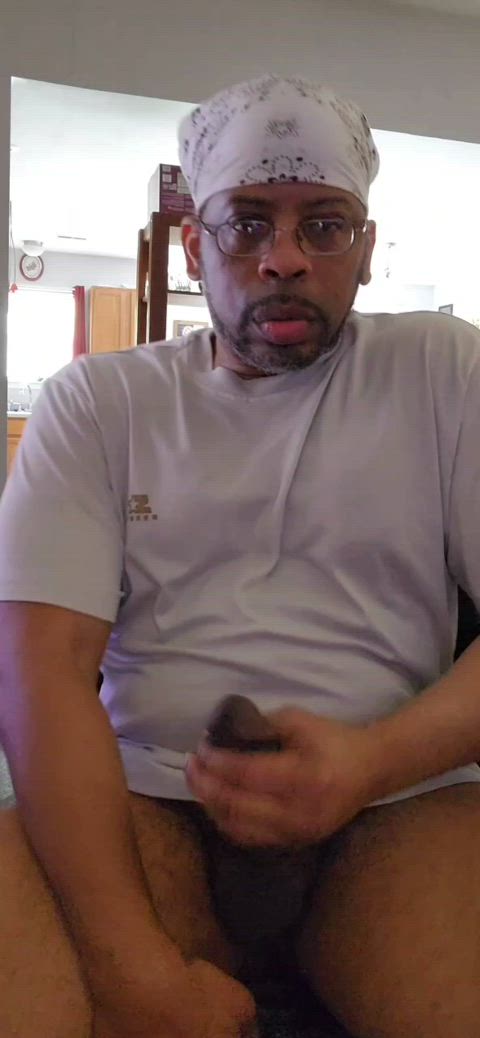 big dick cumshot pov gif
