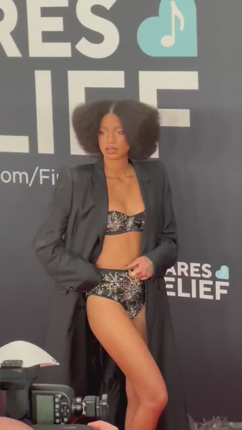 celebrity ebony model celebs gif