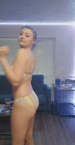 Slutty tease in my new bikini