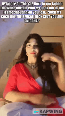 caption desi flexible gymnast indian model gif