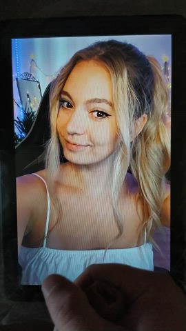 blonde celebrity cum cumshot czech facial gamer girl tiktok tribute gif