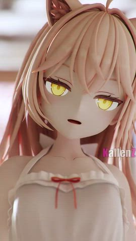 3D Hentai Missionary POV Riding gif